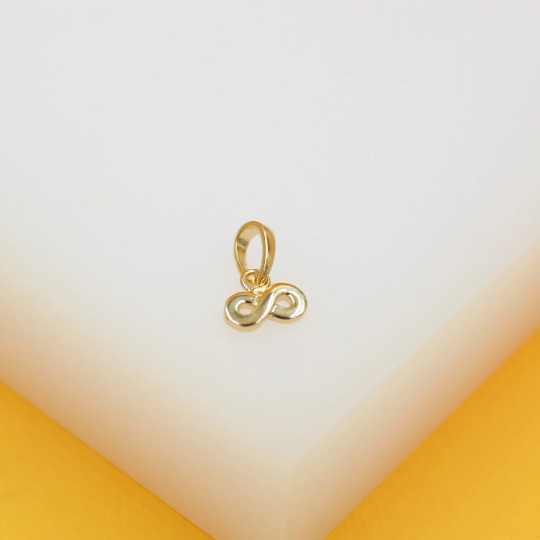 18K Gold Filled Infinity Charm Pendant